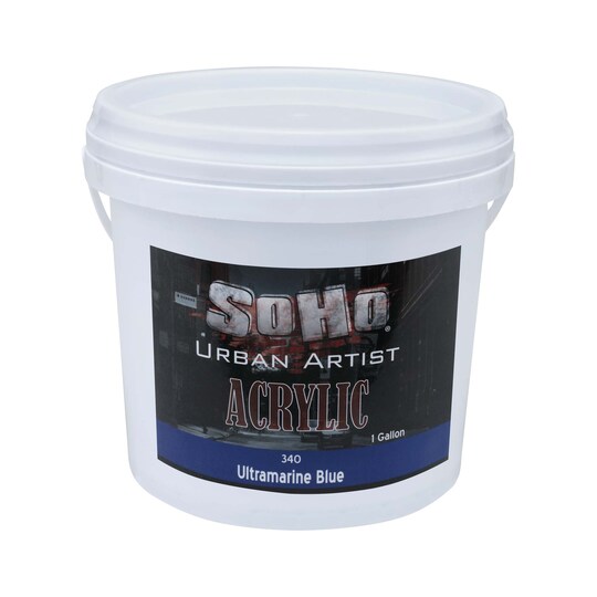 SoHo Urban Artist; SoHo Urban Artist Heavy Body Acrylic Paint - 1 Gallon - Thick, Rich Color, Excellent Coverage, Professional Quality - Artists Acrylic Paint; Category:Heavy Body Acrylics; Image:1